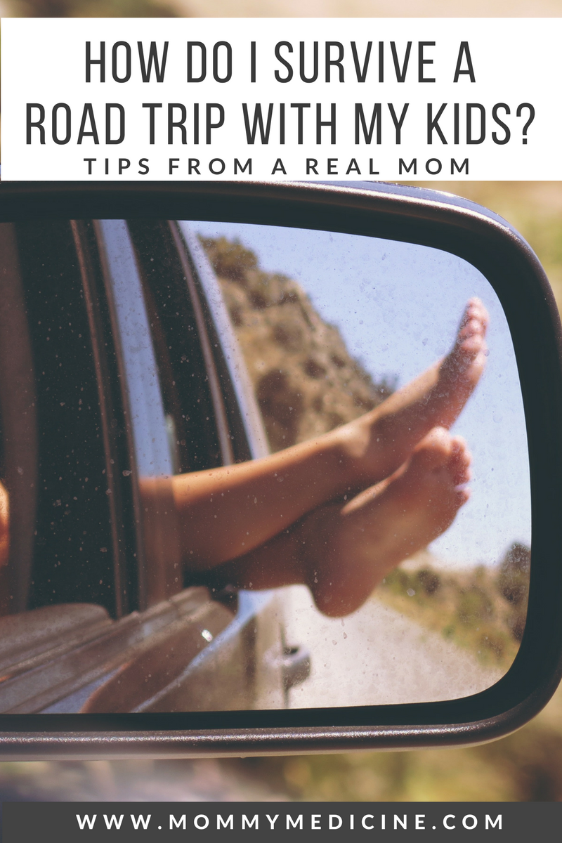 How do I survive a road trip with my kids?
